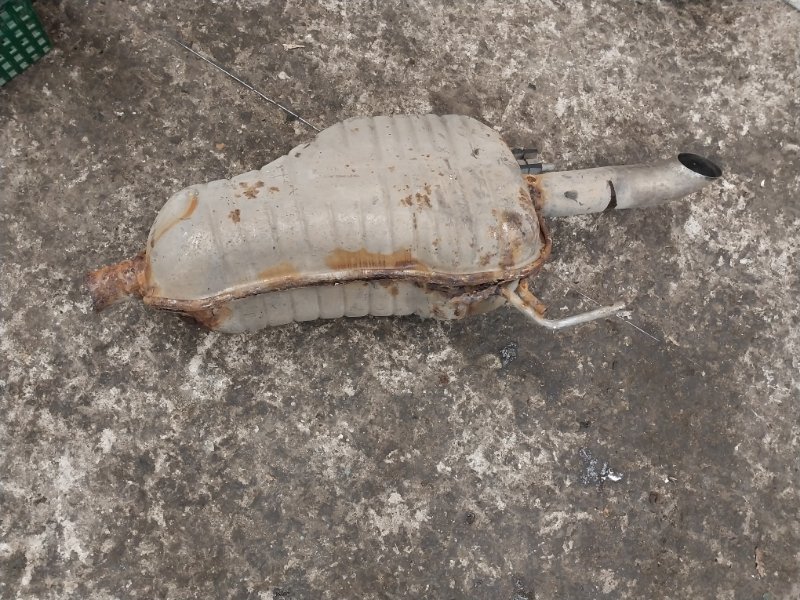 Глушитель задняя часть