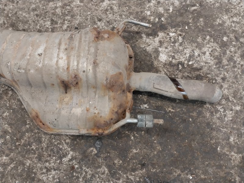 Глушитель задняя часть