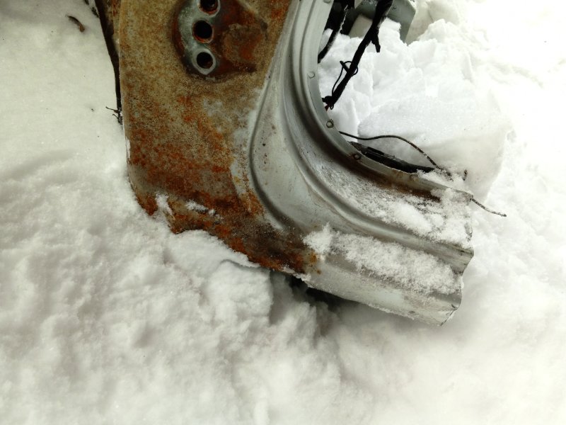 Лонжерон передний левый