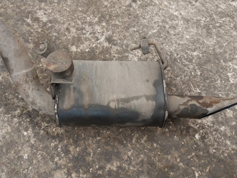 Глушитель задняя часть