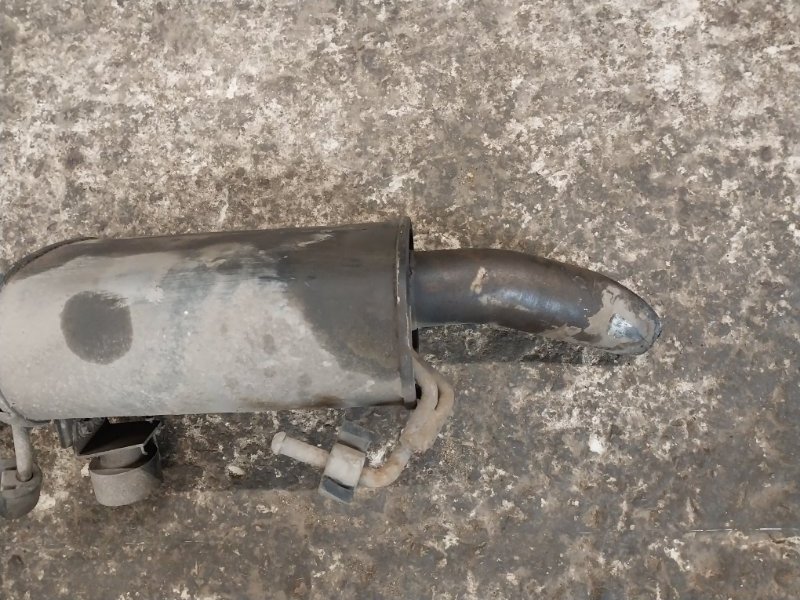 Глушитель задняя часть