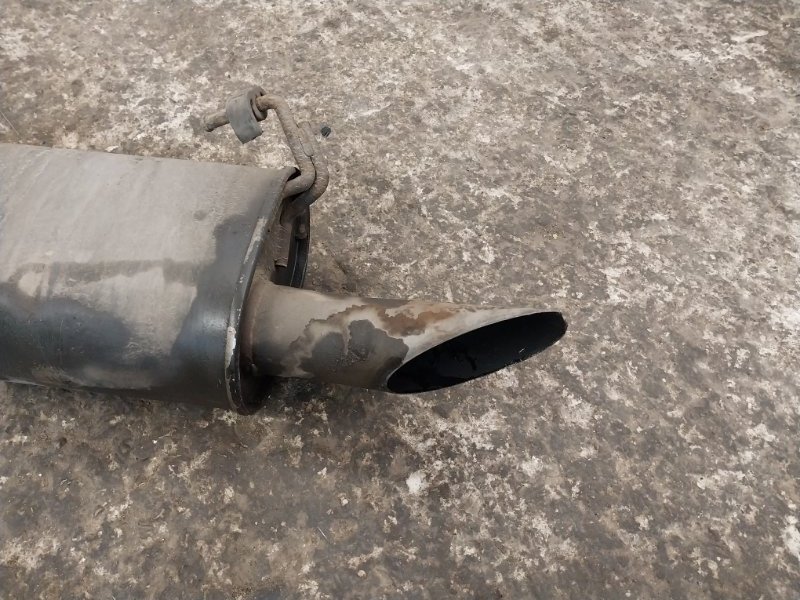 Глушитель задняя часть