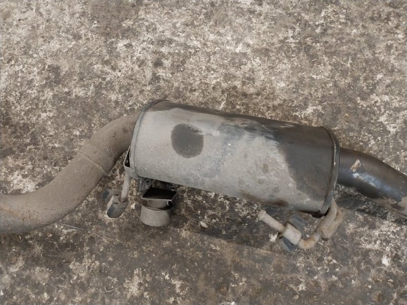 Глушитель задняя часть
