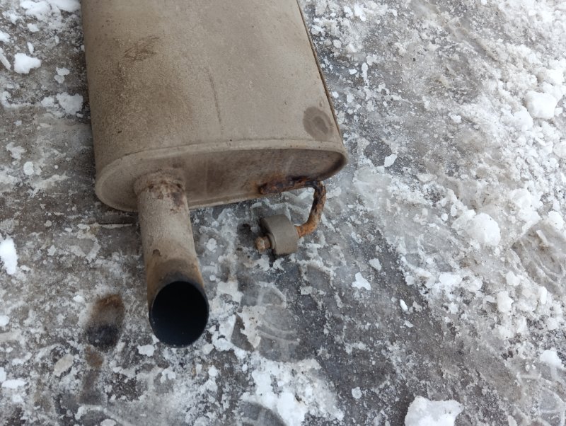 Глушитель задняя часть