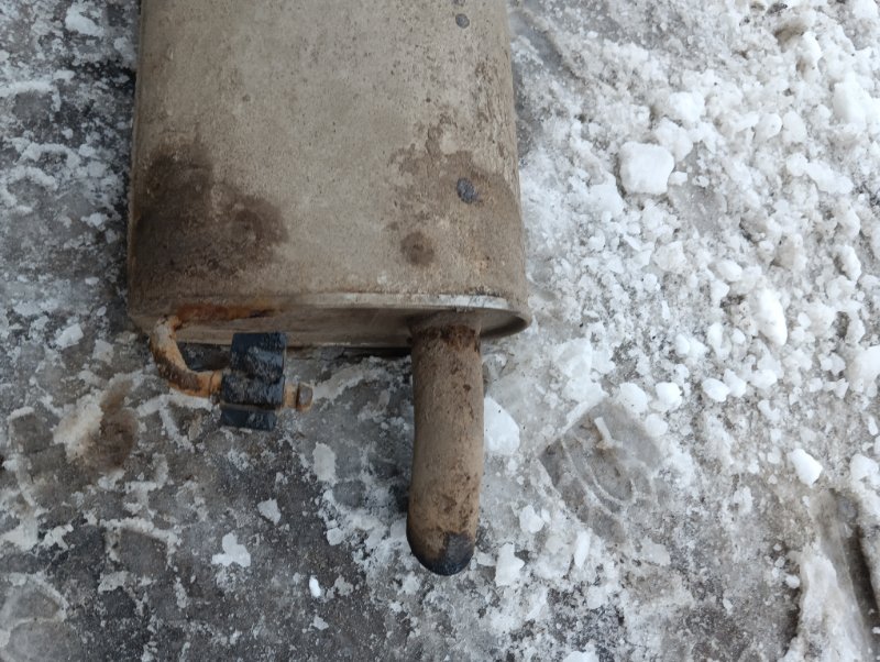 Глушитель задняя часть