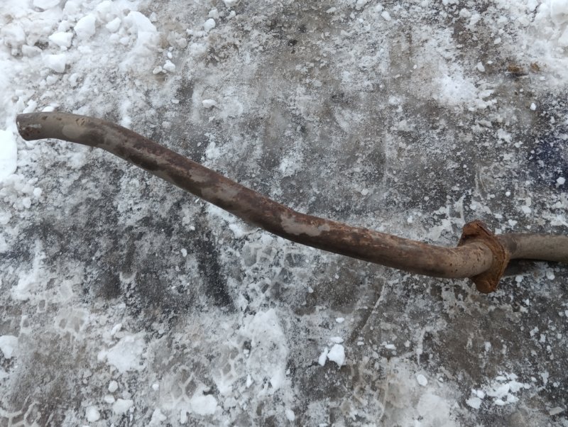 Глушитель задняя часть