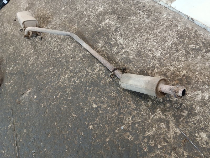 Глушитель основной / задняя часть