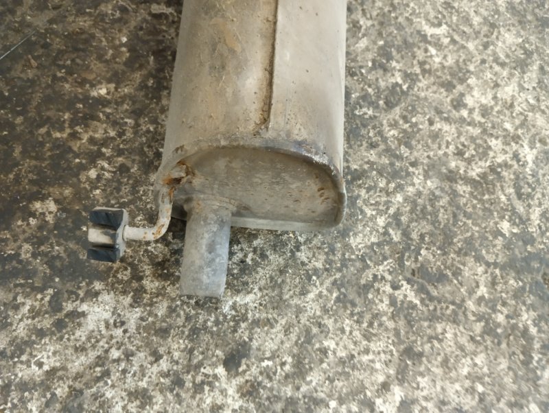 Глушитель основной / задняя часть