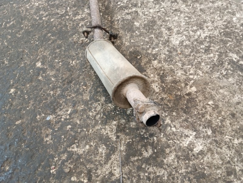 Глушитель основной / задняя часть