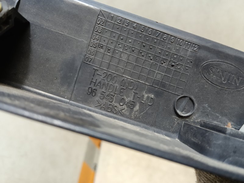 Накладка крышки багажника