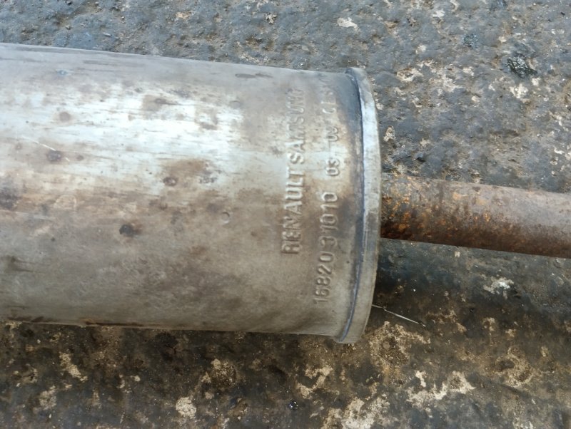 Глушитель средняя часть