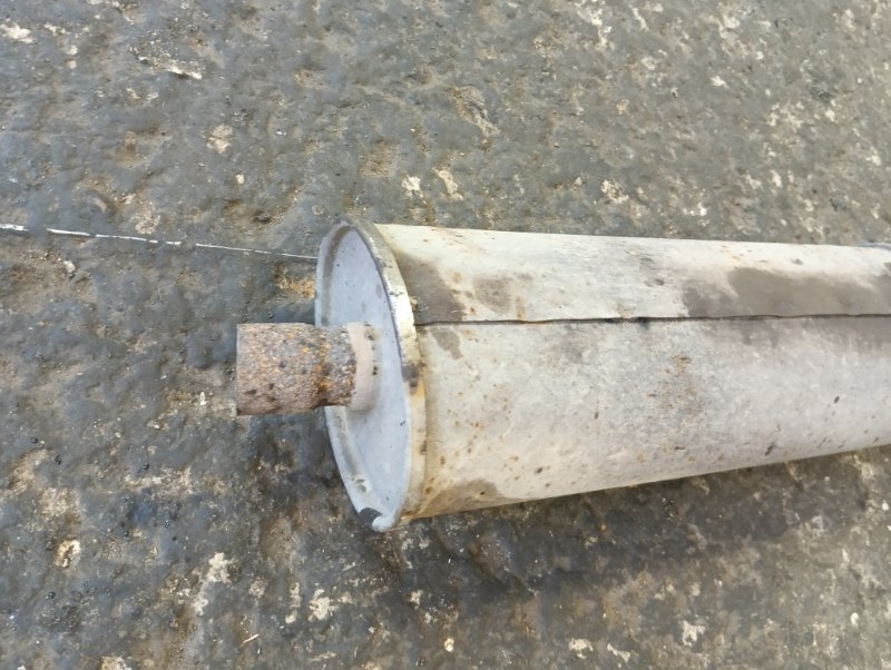 Глушитель средняя часть