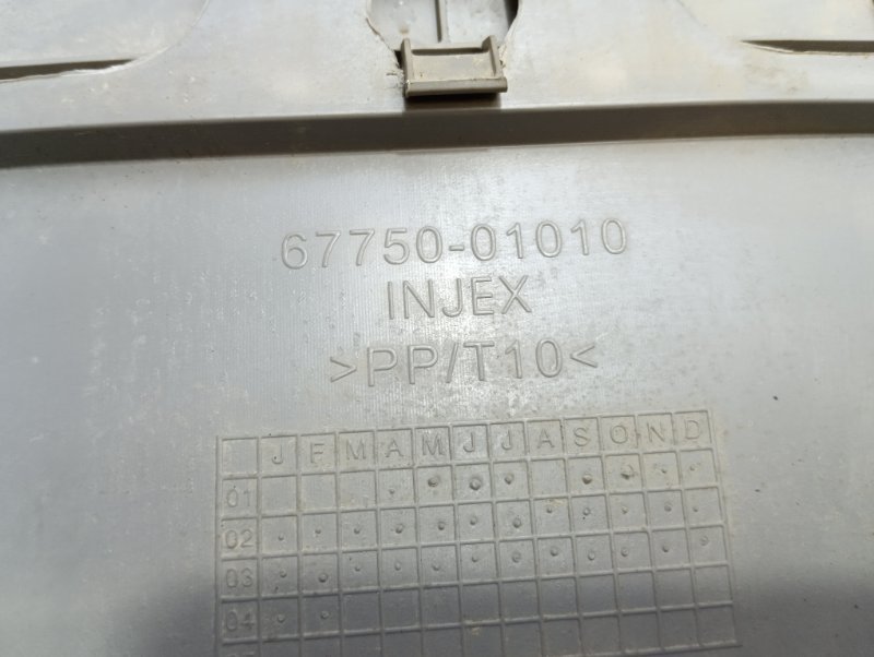 Обшивка двери багажника