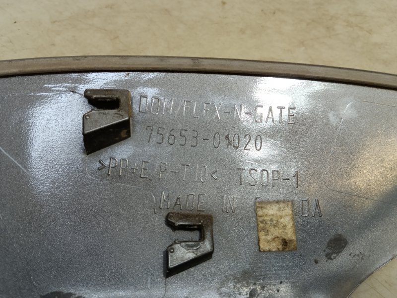 Накладка заднего крыла правого