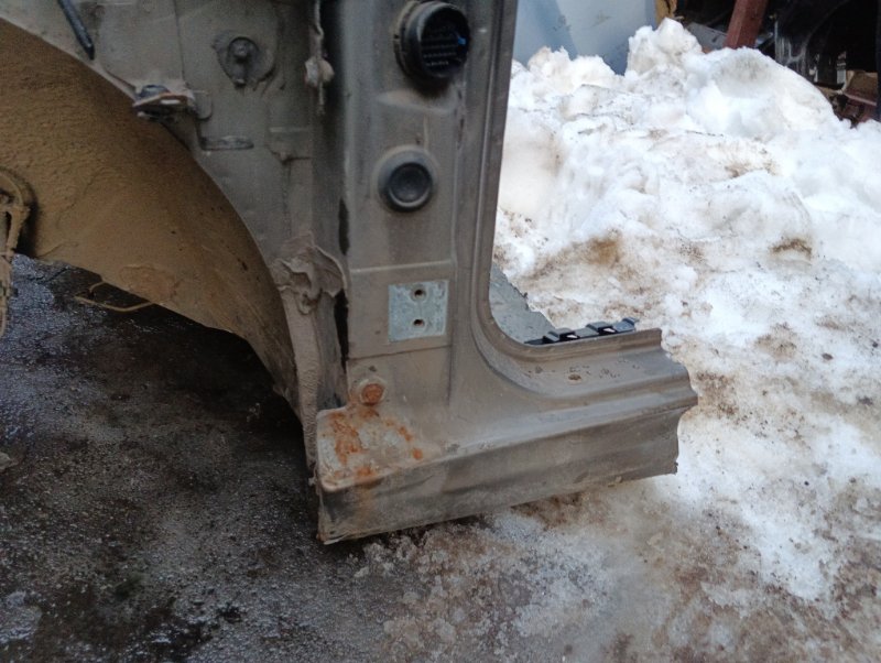 Лонжерон передний левый