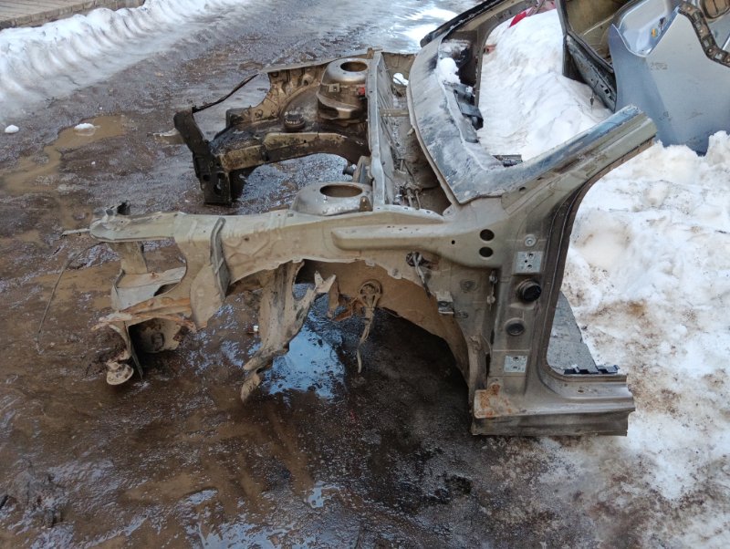 Лонжерон передний левый