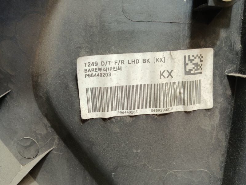 Обшивка двери