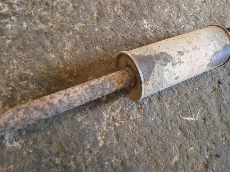 Глушитель средняя часть