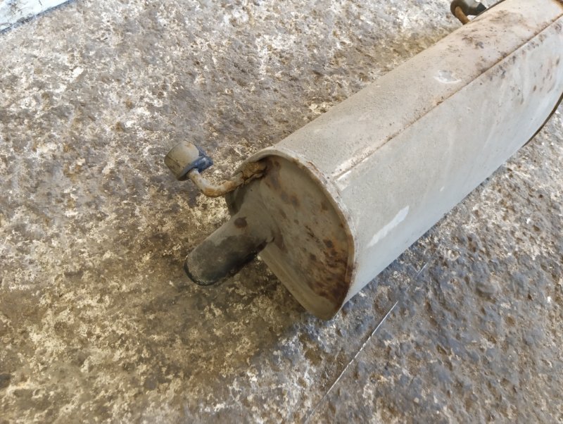 Глушитель задняя часть