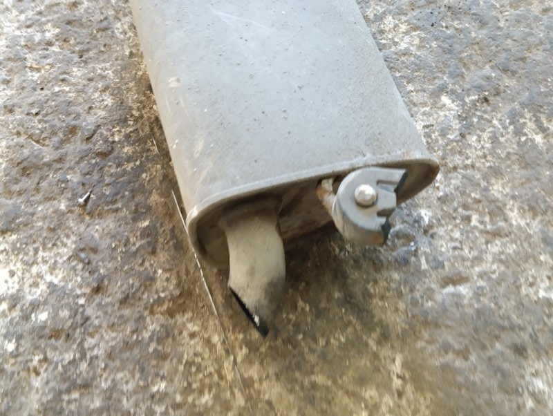 Глушитель задняя часть