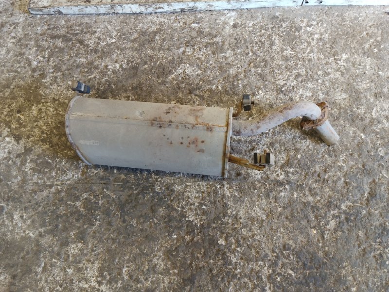 Глушитель задняя часть