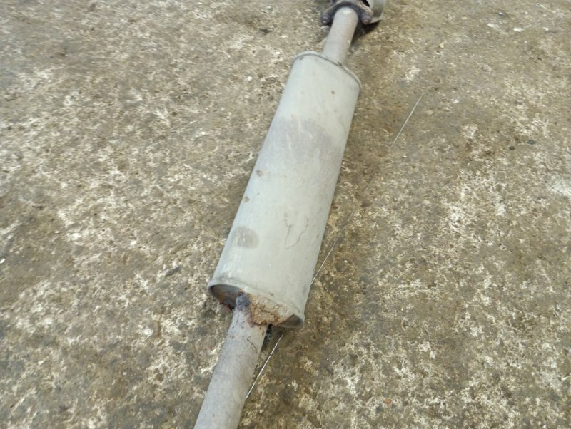 Глушитель основной / задняя часть