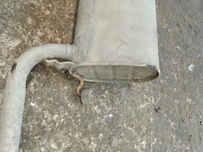 Глушитель основной / задняя часть