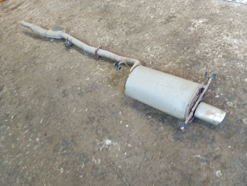 Глушитель задняя часть