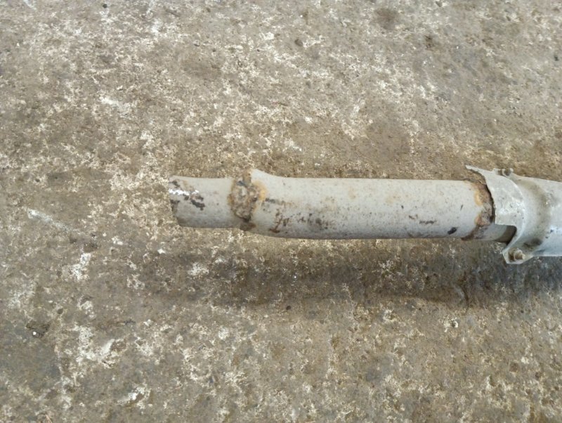 Глушитель задняя часть