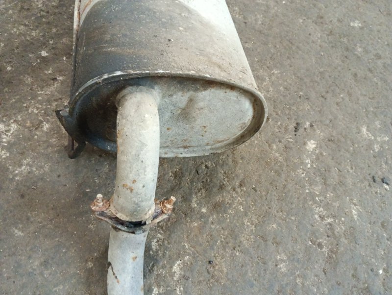 Глушитель задняя часть