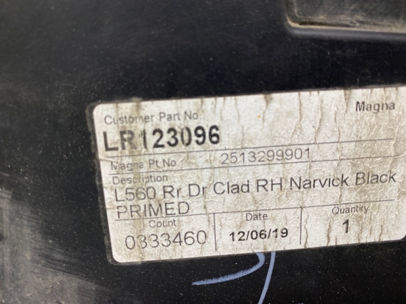 Накладка двери задней правой