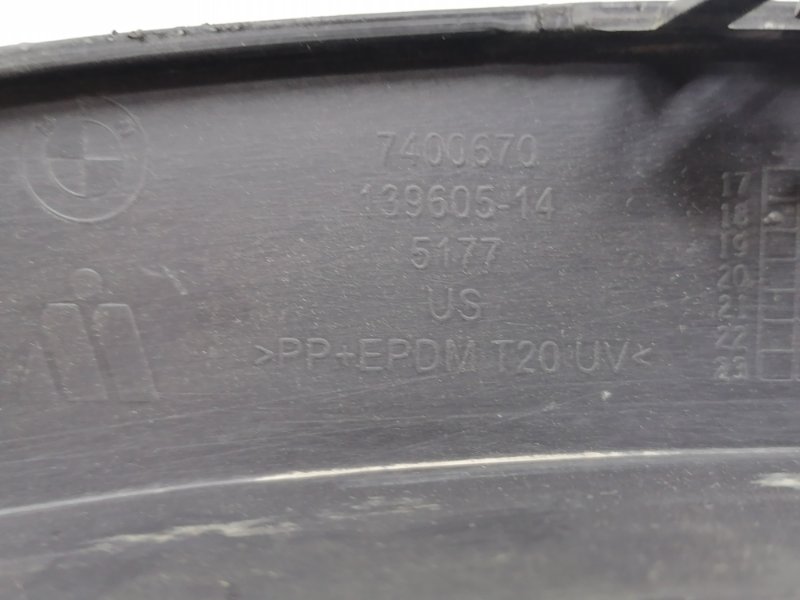 Накладка заднего крыла правого