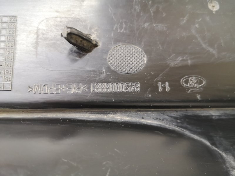 Рамка противотуманной фары правой