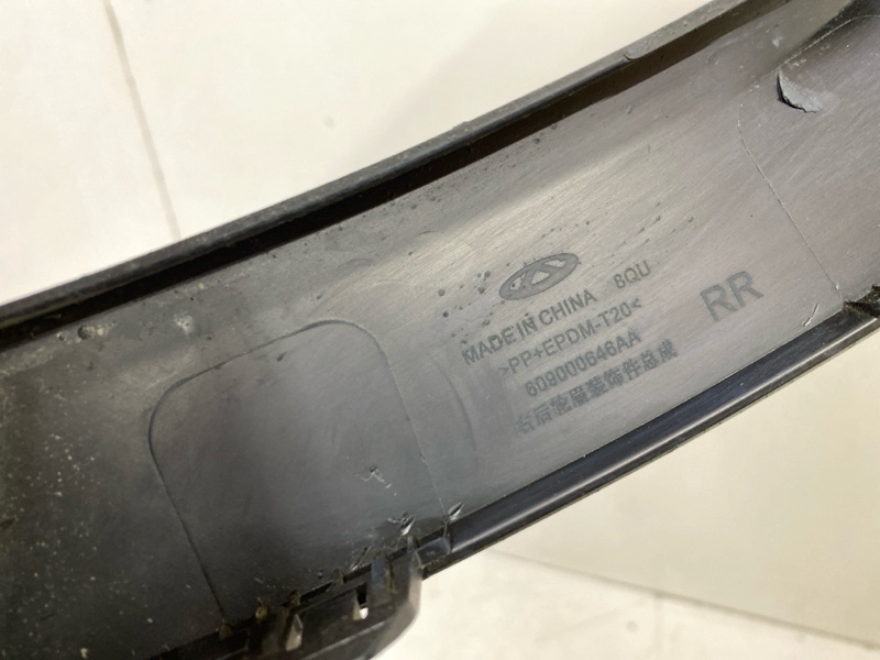 Накладка заднего крыла правого