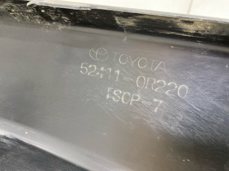 Спойлер переднего бампера