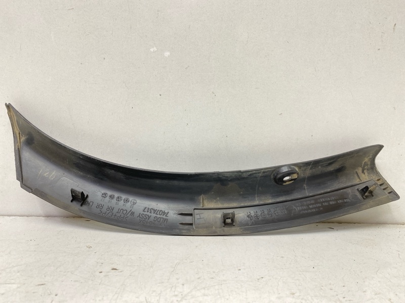 Накладка заднего бампера левая