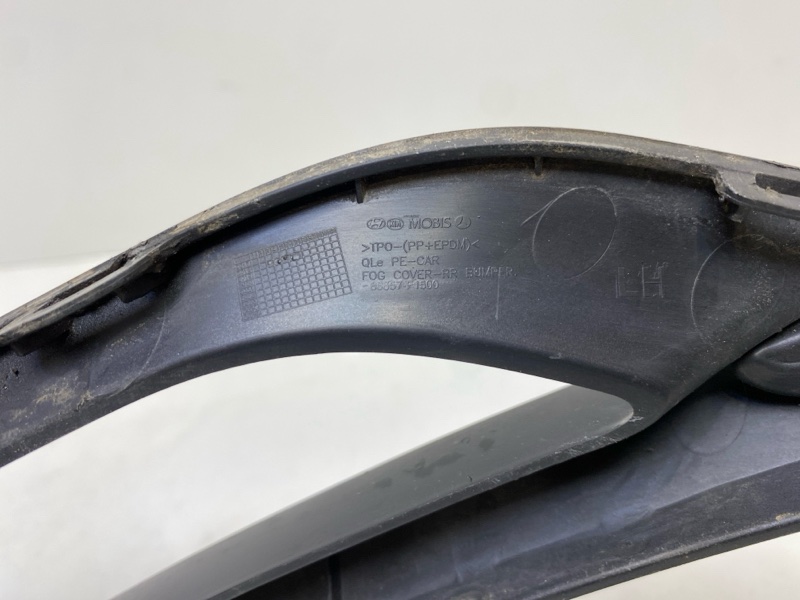 Накладка заднего бампера левая