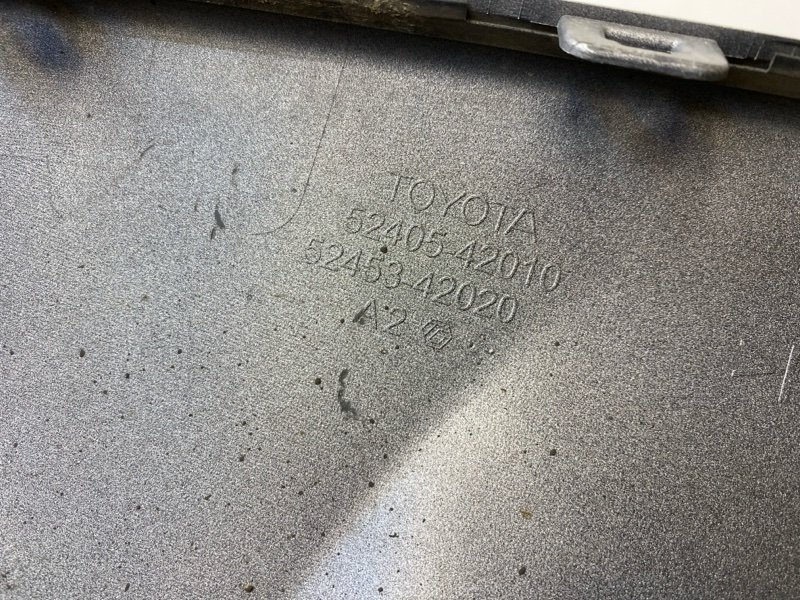 Спойлер заднего бампера