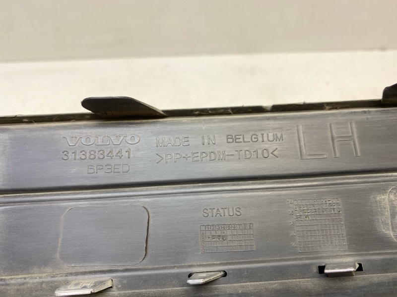 Накладка переднего бампера левая