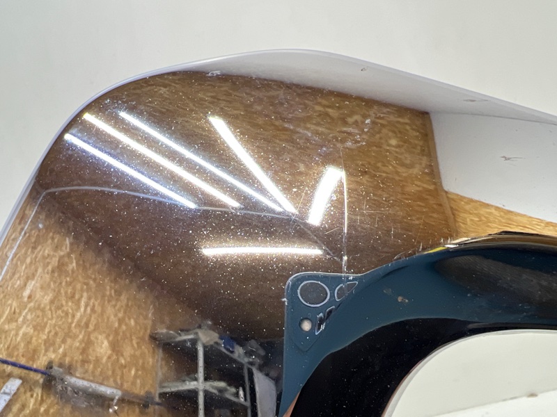 Накладка переднего бампера левая