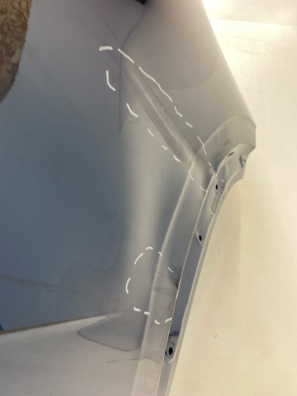 Дверь задняя левая