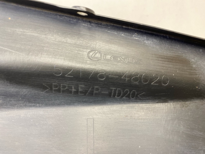 Накладка заднего бампера левая