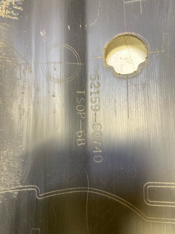 Бампер задний