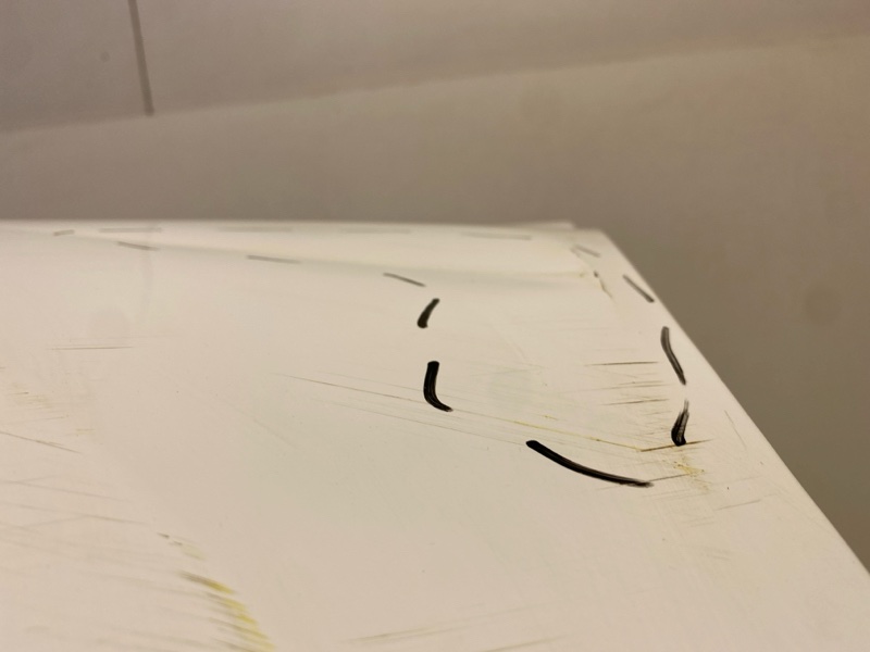 Крыло переднее левое