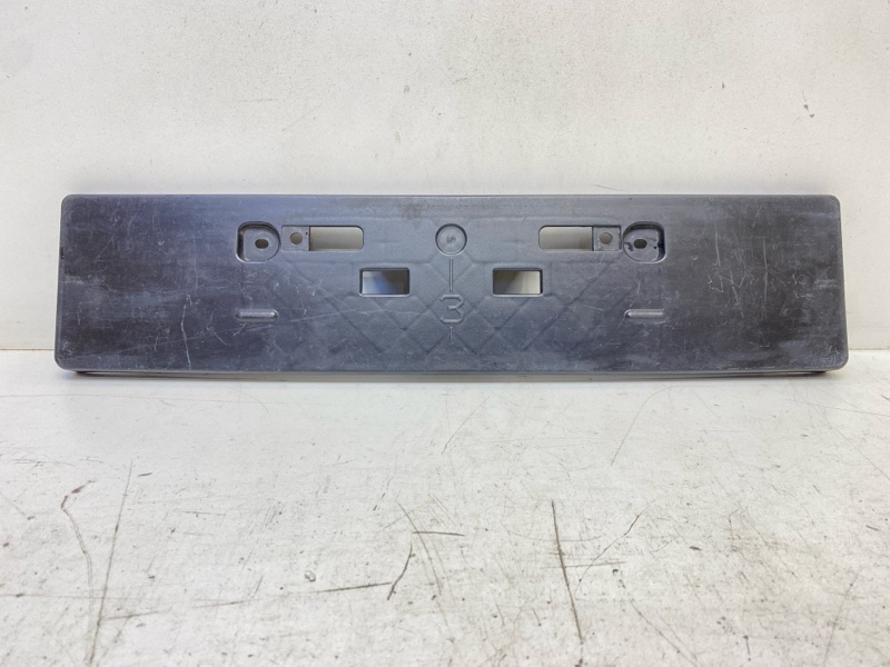 Накладка переднего бампера под номер