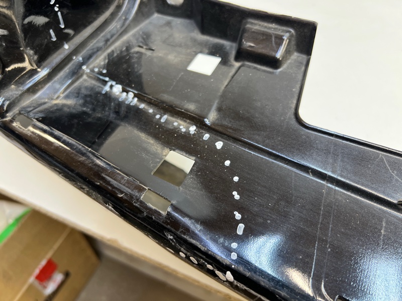 Бампер задний