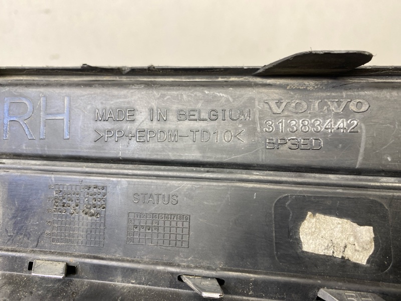 Накладка переднего бампера правая