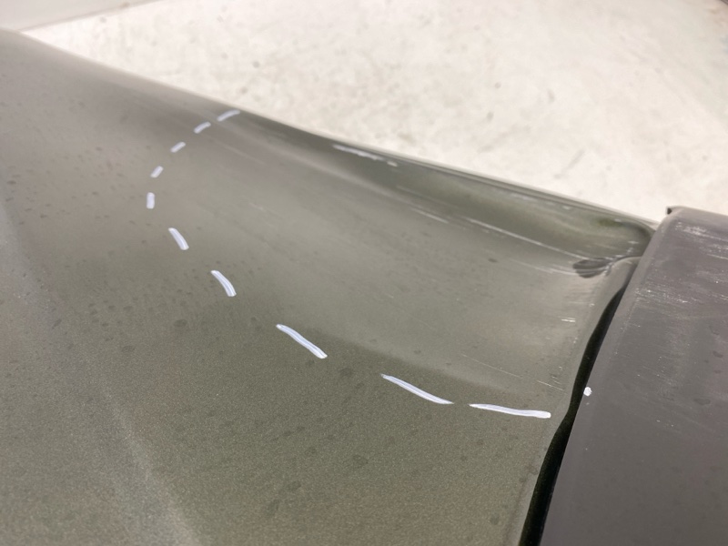 Дверь задняя правая