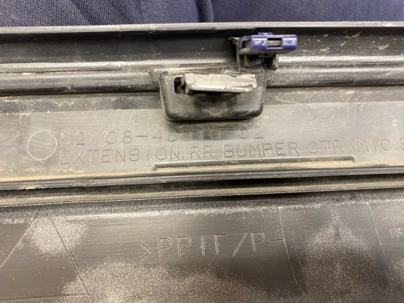 Спойлер заднего бампера