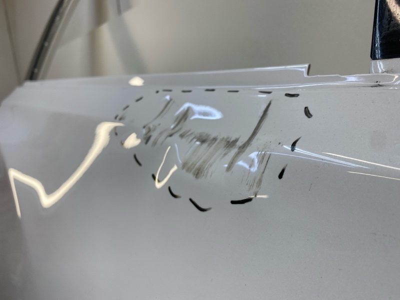 Дверь задняя правая